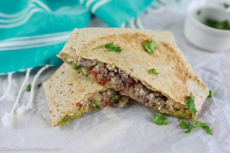 Easy Copycat Keto Taco Crunch Wrap Supreme Recipe