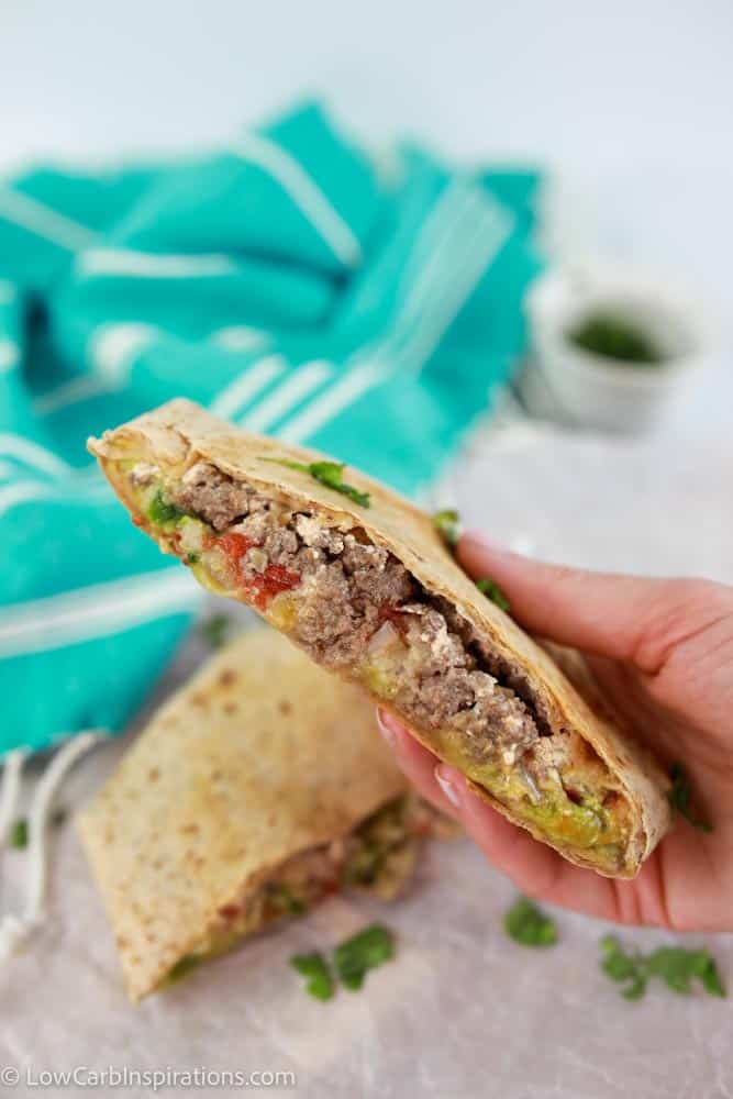 Easy Copycat Keto Taco Crunch Wrap Supreme Recipe