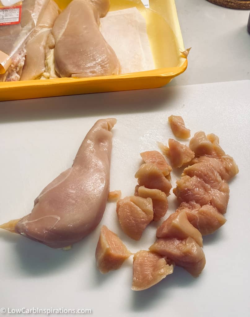 Keto Orange Chicken Recipe made with only 3 ingredients