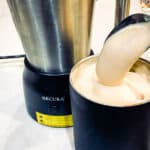 Sugar Free Vanilla Latte made without an espresso machine