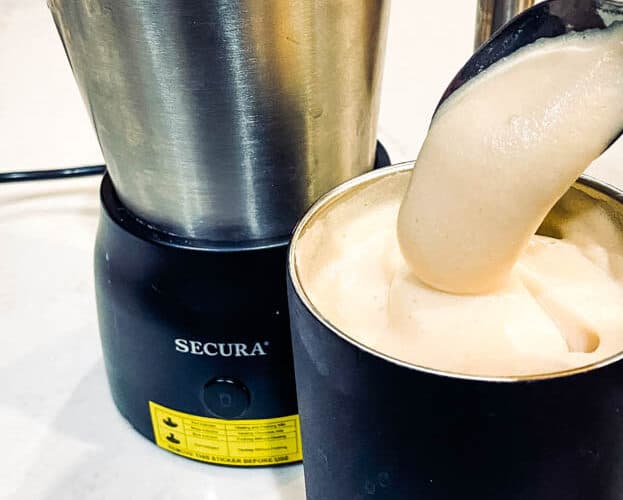 Sugar Free Vanilla Latte made without an espresso machine