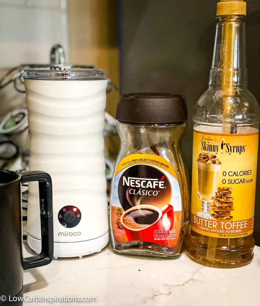 Jordan's Skinny Syrups for lattes