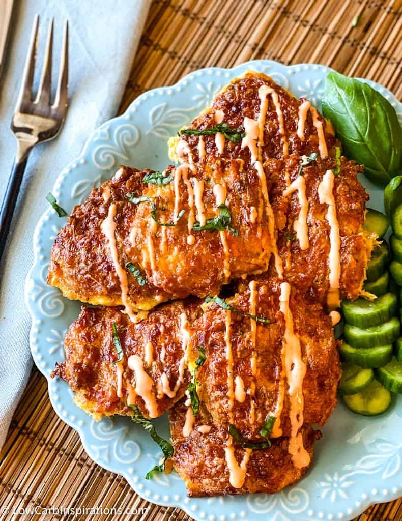 Keto Air Fryer Tuna Patties