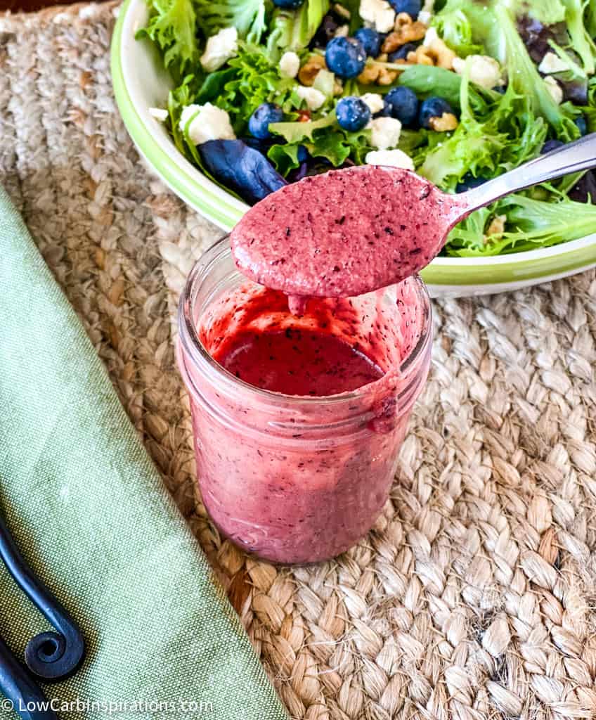 Homemade Blueberry Salad Dressing