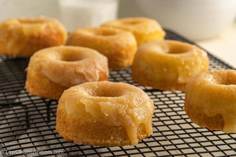 Easy Glazed Low Carb Donuts Recipe