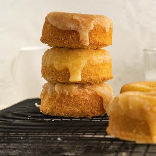 Glazed Almond Flour Donuts Recipe