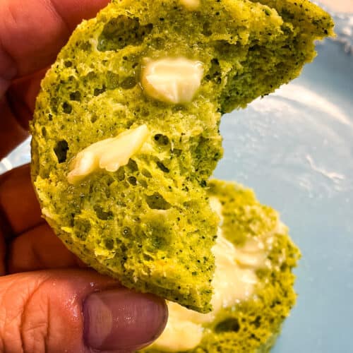 Keto Bread made with zucchini flour