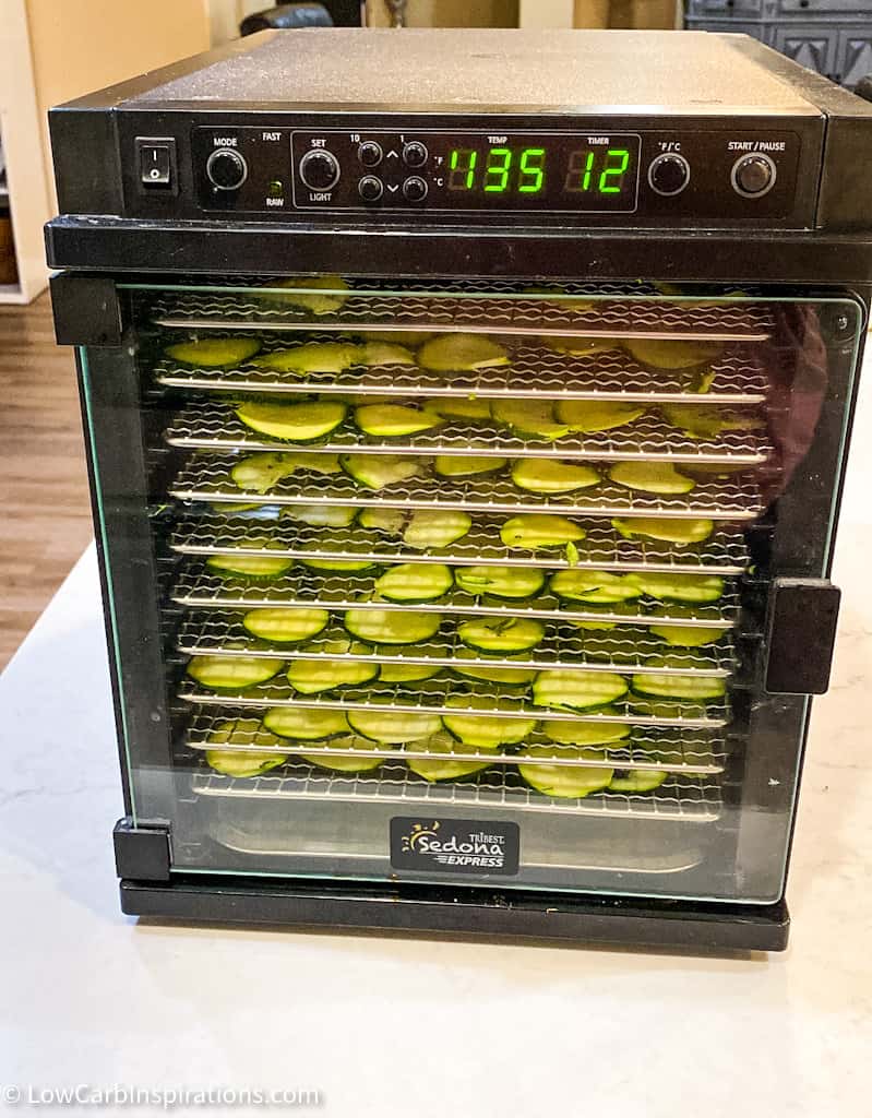 How to Make Zucchini Flour in the dehydrator