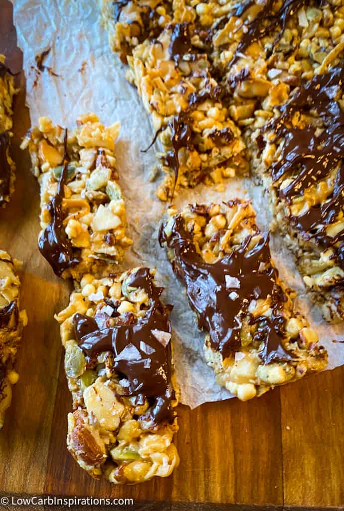 Chewy Granola Bars Keto Friendly And Low Carb Off