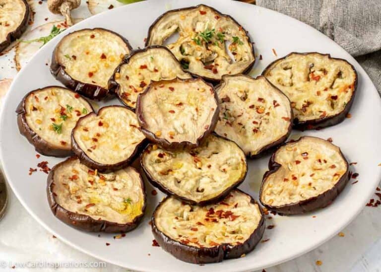 Oven Baked Eggplant Recipe with Chili and Lime - Low Carb Inspirations