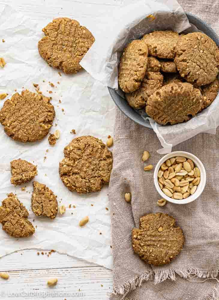 Sugar Free Peanut Butter Cookie Recipe (low carb)