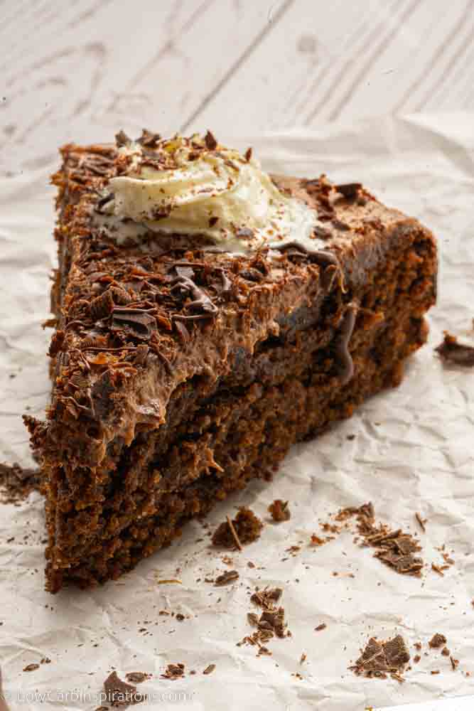 A Deliciously Moist Almond Flour Chocolate Cake Recipe