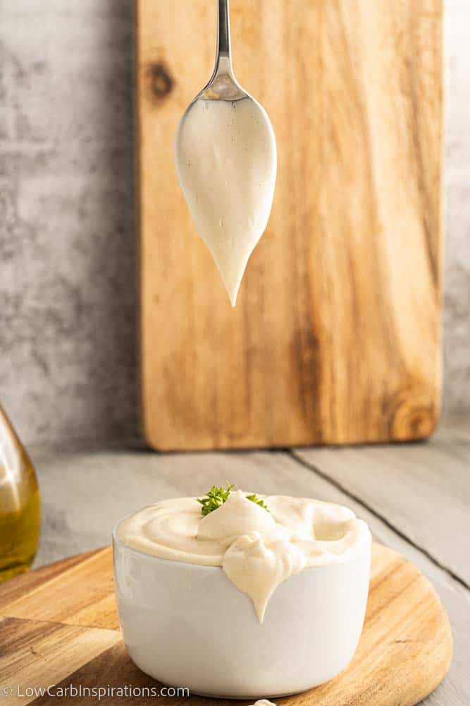Easy Keto Homemade Mayonnaise Recipe Low Carb Inspirations