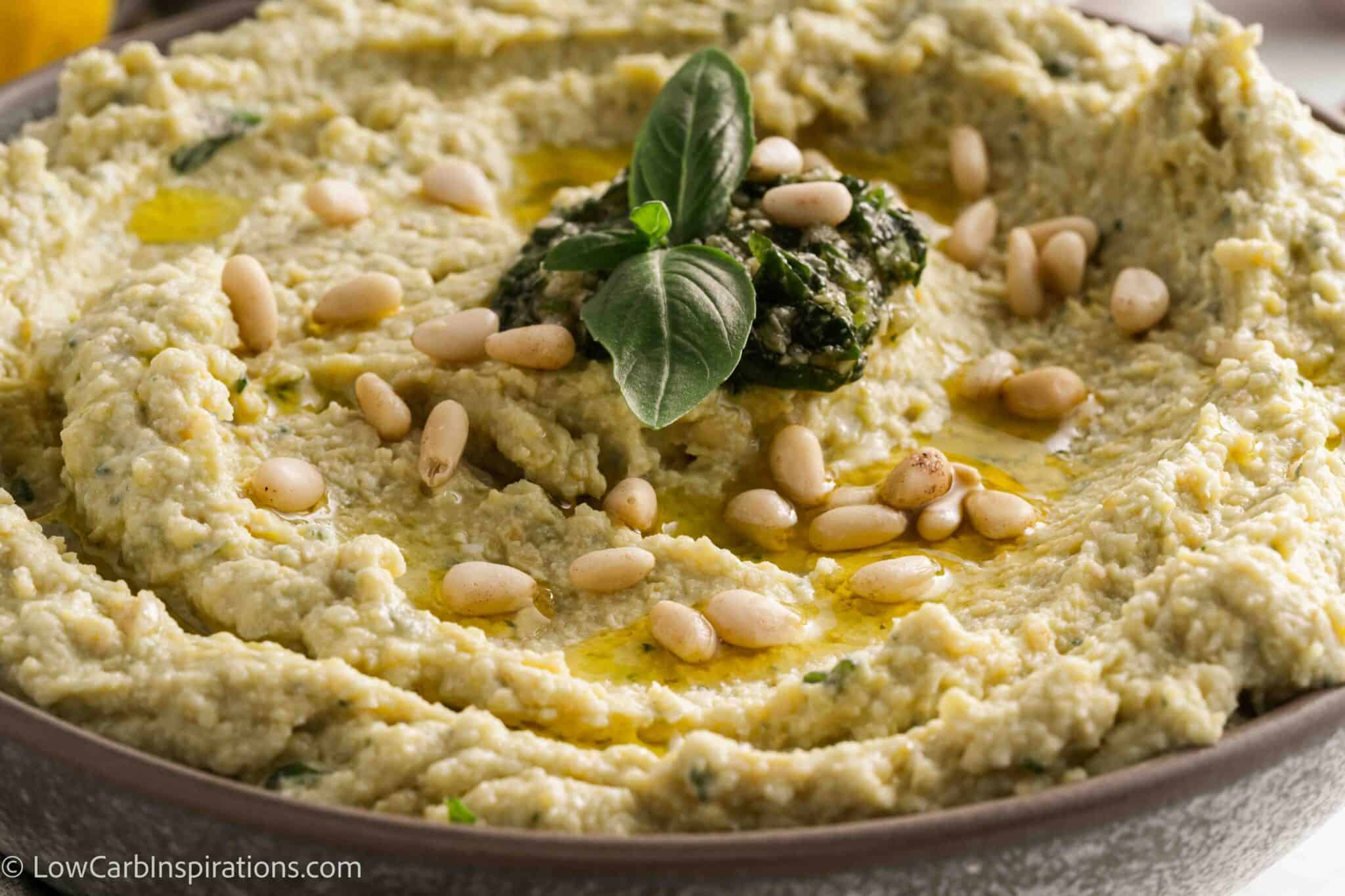 Low Carb Pesto Hummus Recipe A Delicious and Nutritious Dip for