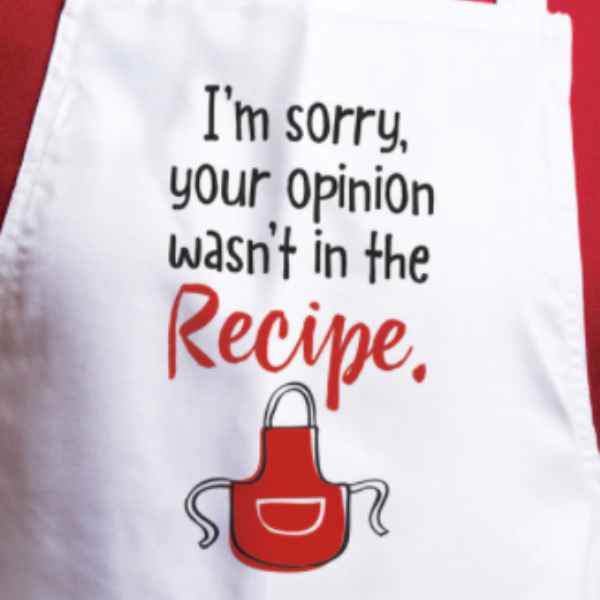 I'm Sorry Apron