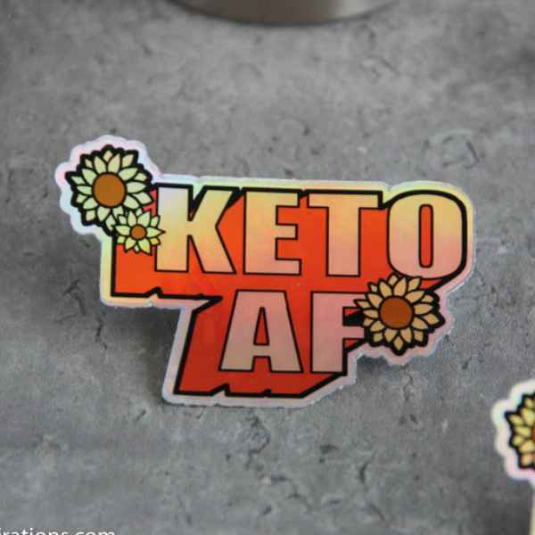 Keto AF Stickers