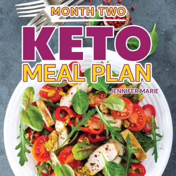 Month 2 Keto Meal Plan