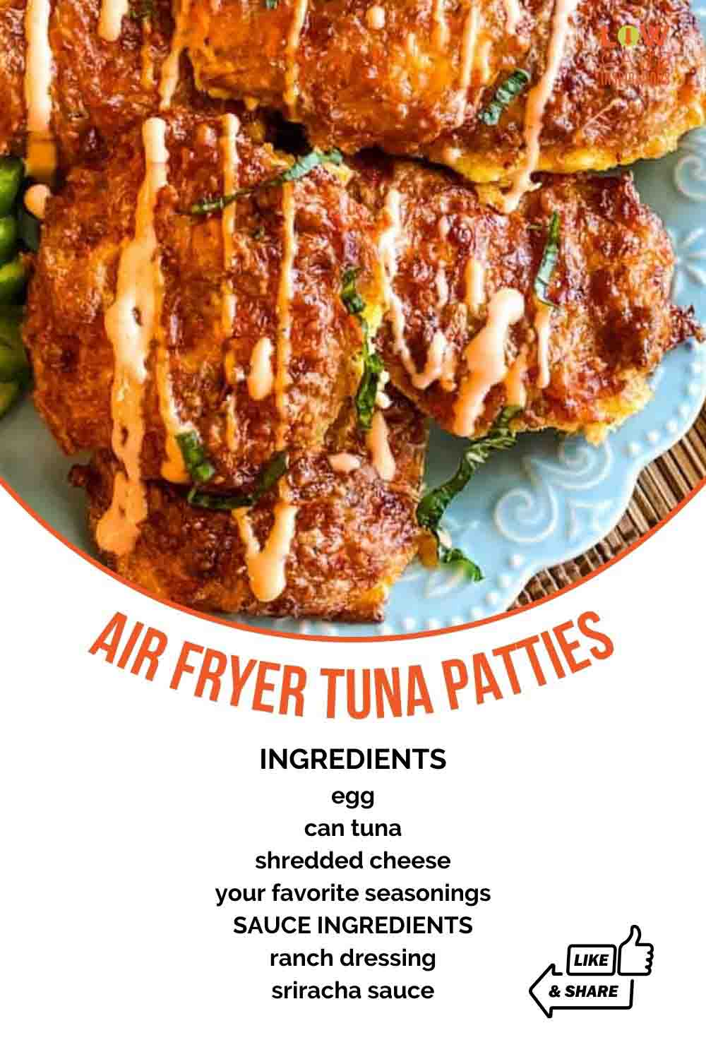 Air Fryer Tuna Patties