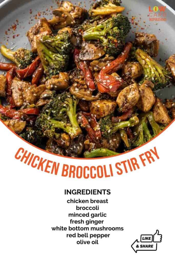 Healthy Chicken Broccoli Stir Fry