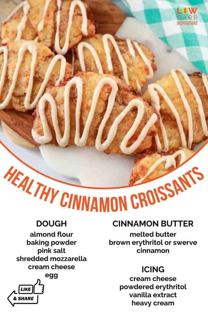 Healthy Cinnamon Croissants