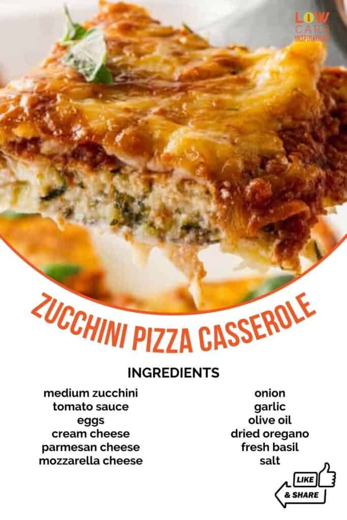 Zucchini Pizza Casserole