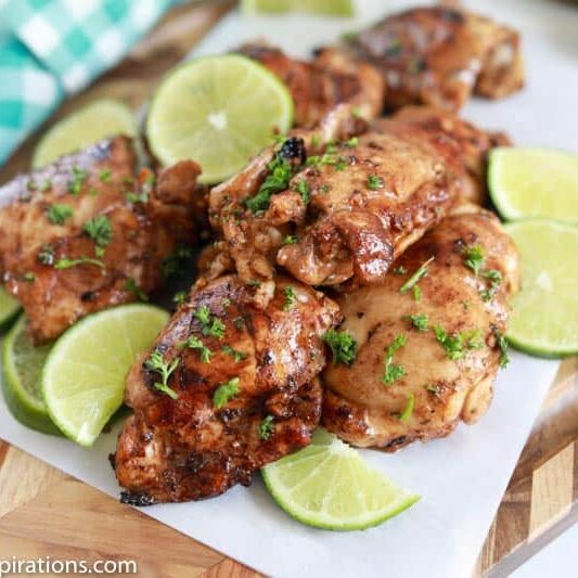 Grilled Balsamic Chicken Thighs Recipe